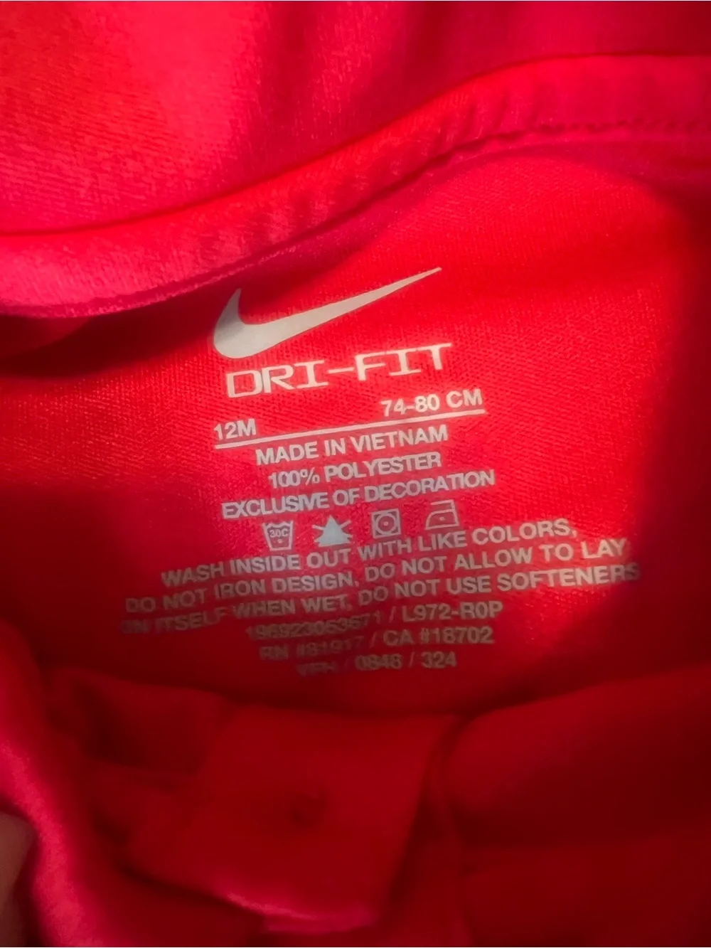2- 12MO Boys Nike shirt & short outfits - Picture 2 of 3